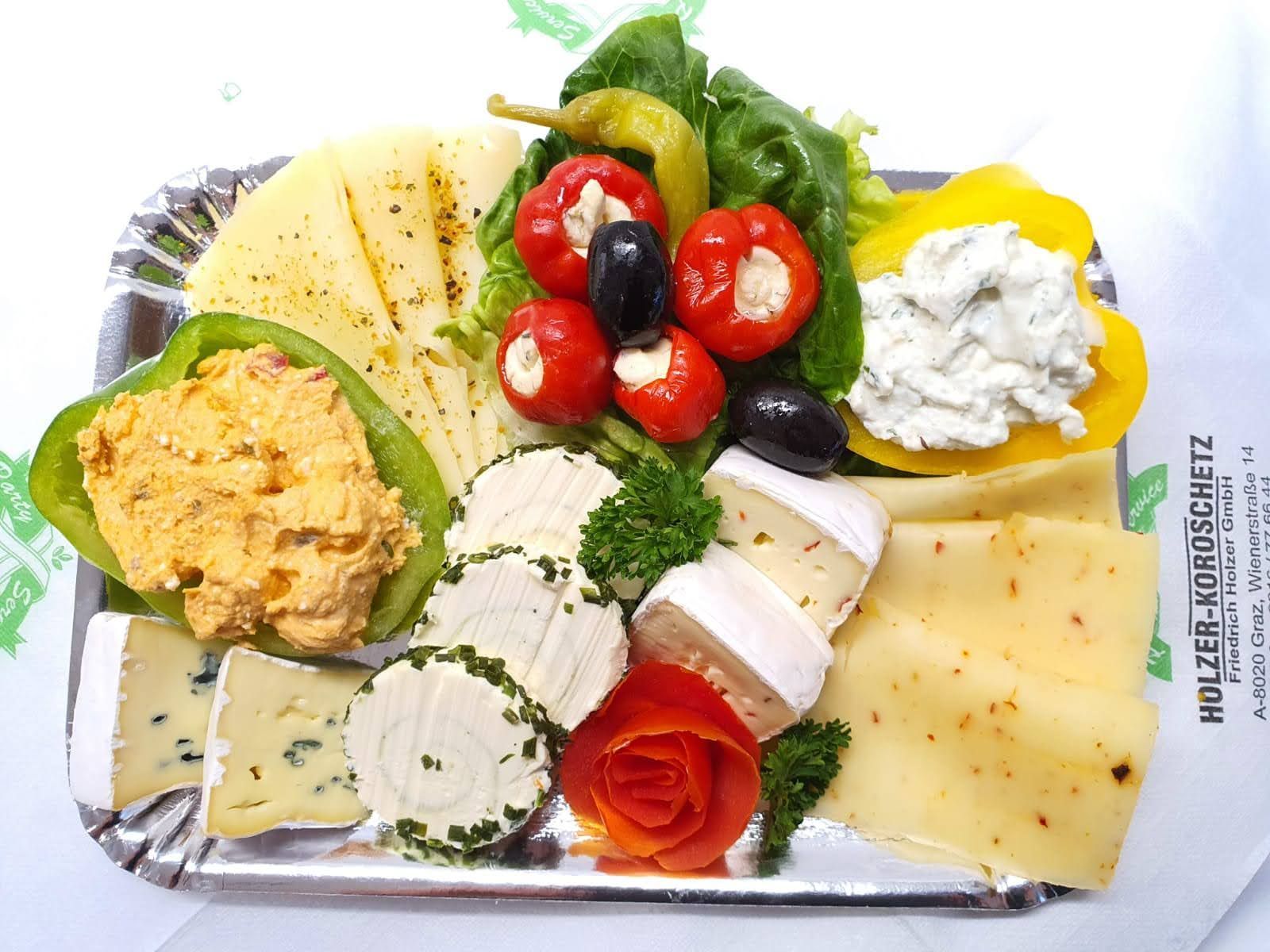 Käseplatte "Alles Käse" für ein bis zwei Personen