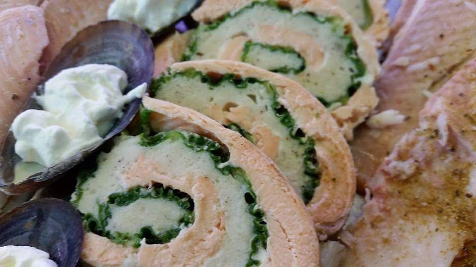 Lachs Röllchen