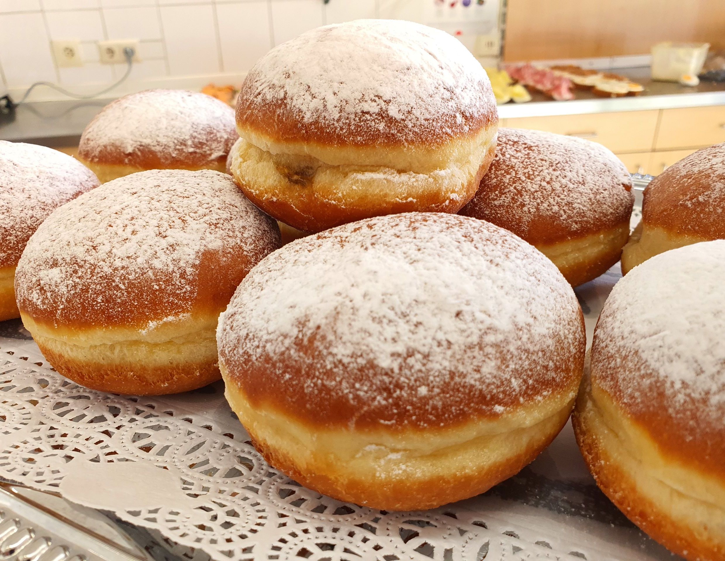 Köstliche Krapfen von der Bäckerei König