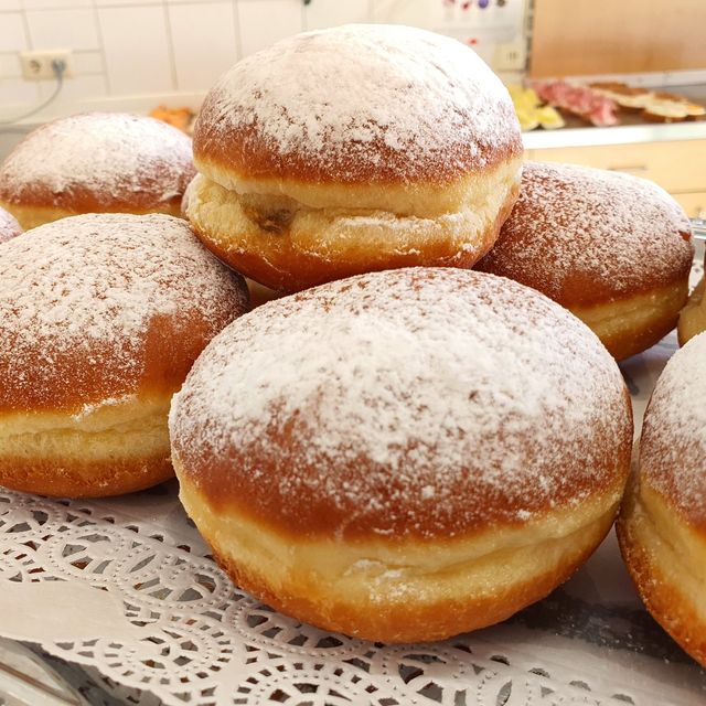 Köstliche Krapfen von der Bäckerei König